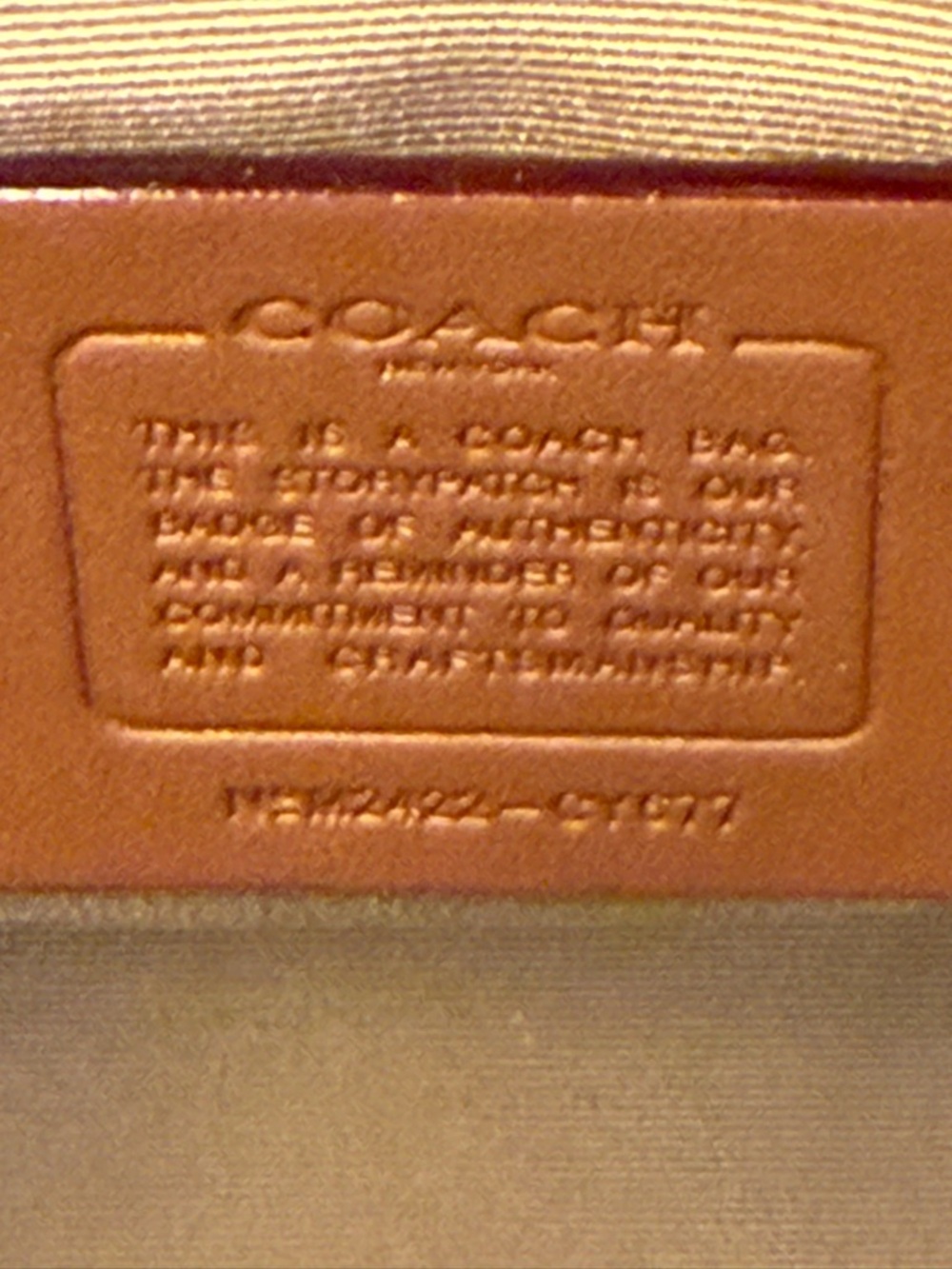 NWT Coach Maggie Tote Bag In Blocked Signature Canvas - Picture 9 of 9